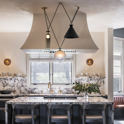 Modern Geometric Chandelier | Versatile Modular Design with Adjustable Height 2