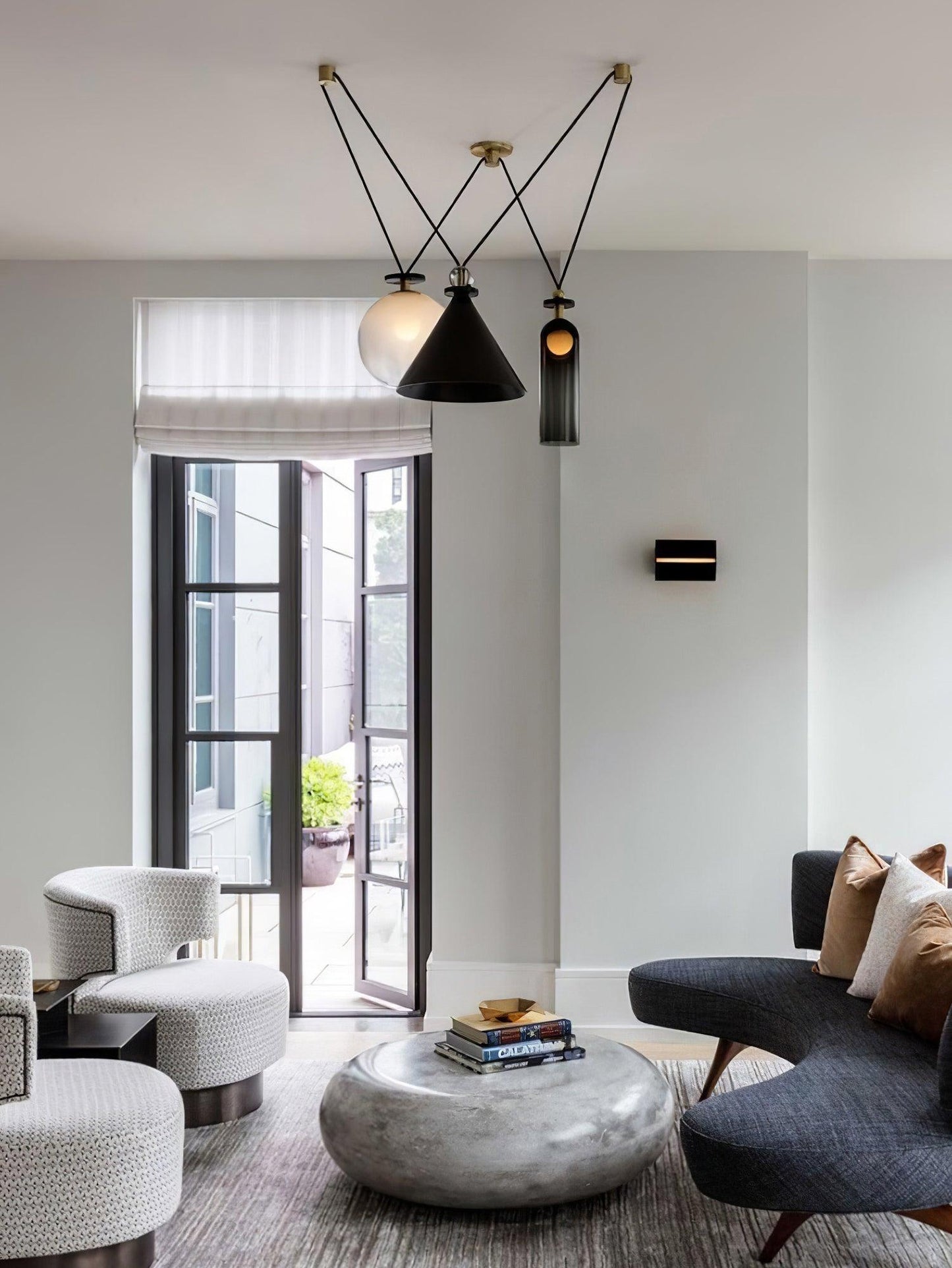 Modern Geometric Chandelier | Versatile Modular Design with Adjustable Height 21