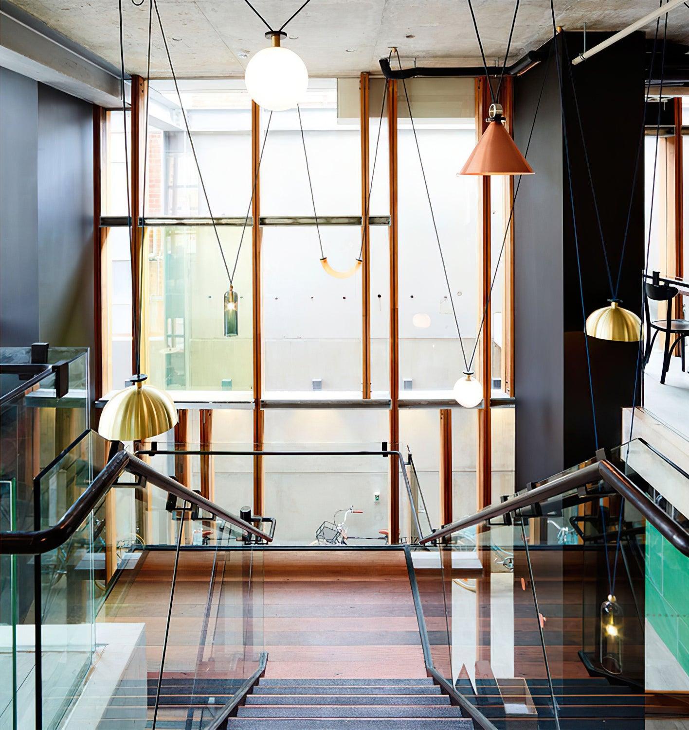 Modern Geometric Chandelier | Versatile Modular Design with Adjustable Height 7