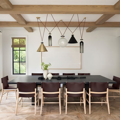 Modern Geometric Chandelier | Versatile Modular Design with Adjustable Height 8