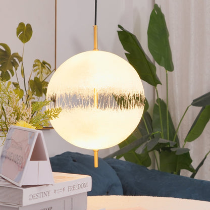 Modern Glass Pendant Light | Adjustable Height for Elegant Spaces 5