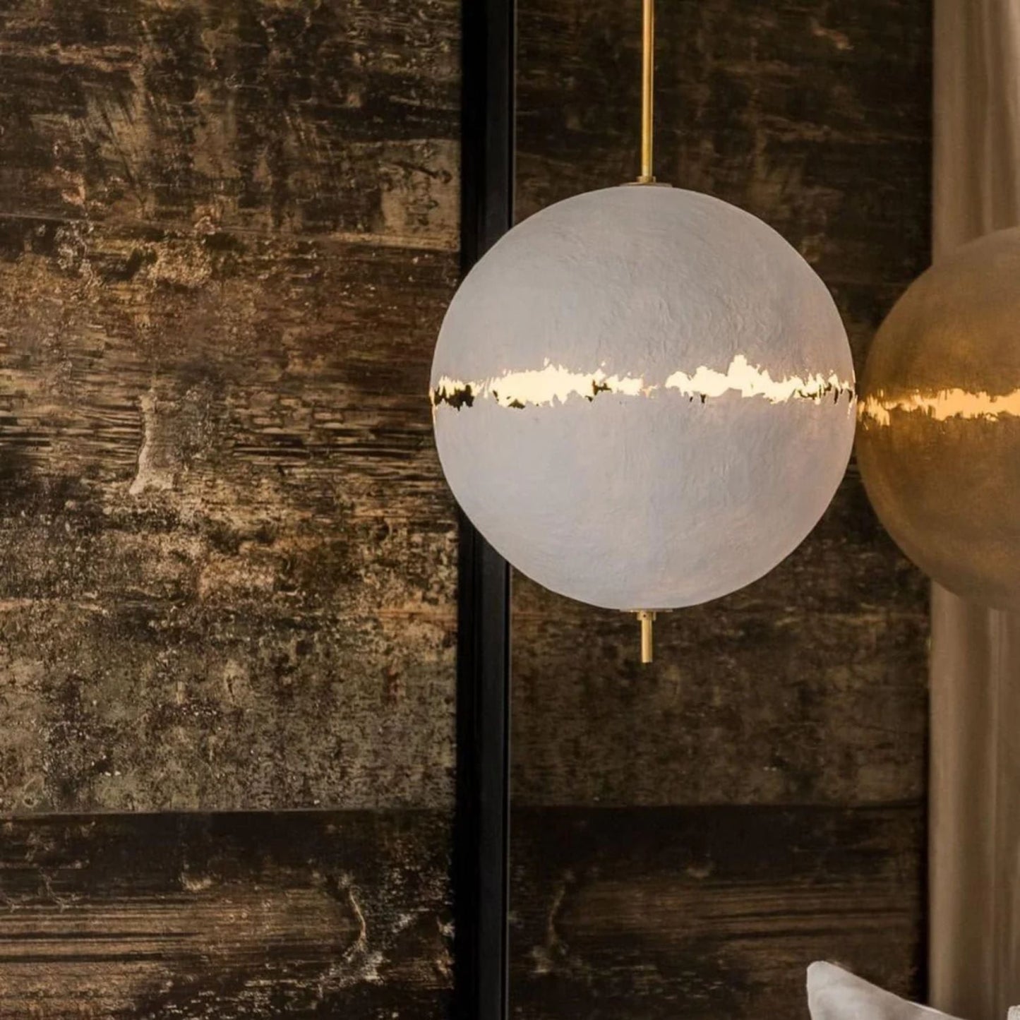 Modern Glass Pendant Light | Adjustable Height for Elegant Spaces 7