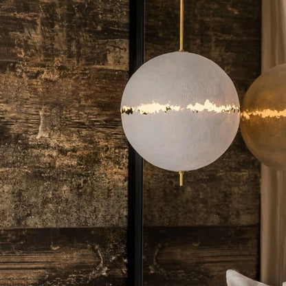 Modern Glass Pendant Light | Adjustable Height for Elegant Spaces 7