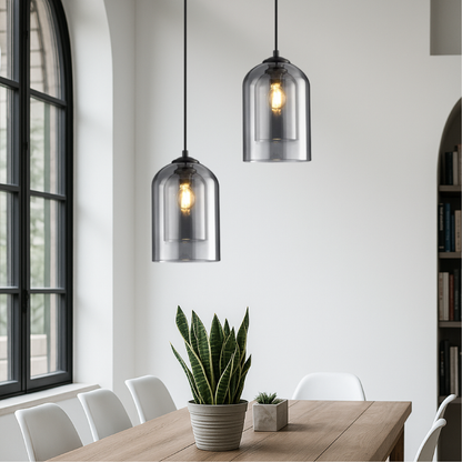 Modern Glass Pendant Light | Scandinavian Minimalist Design 4