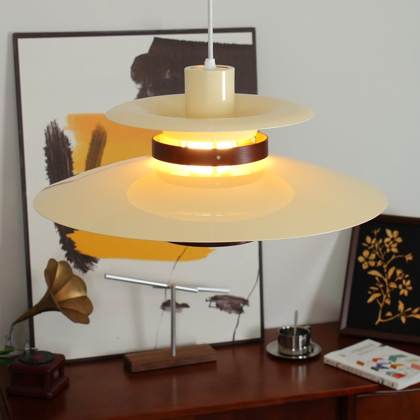 Modern Globe Pendant Light | Layered Design for Kitchen Pendant Lighting 4
