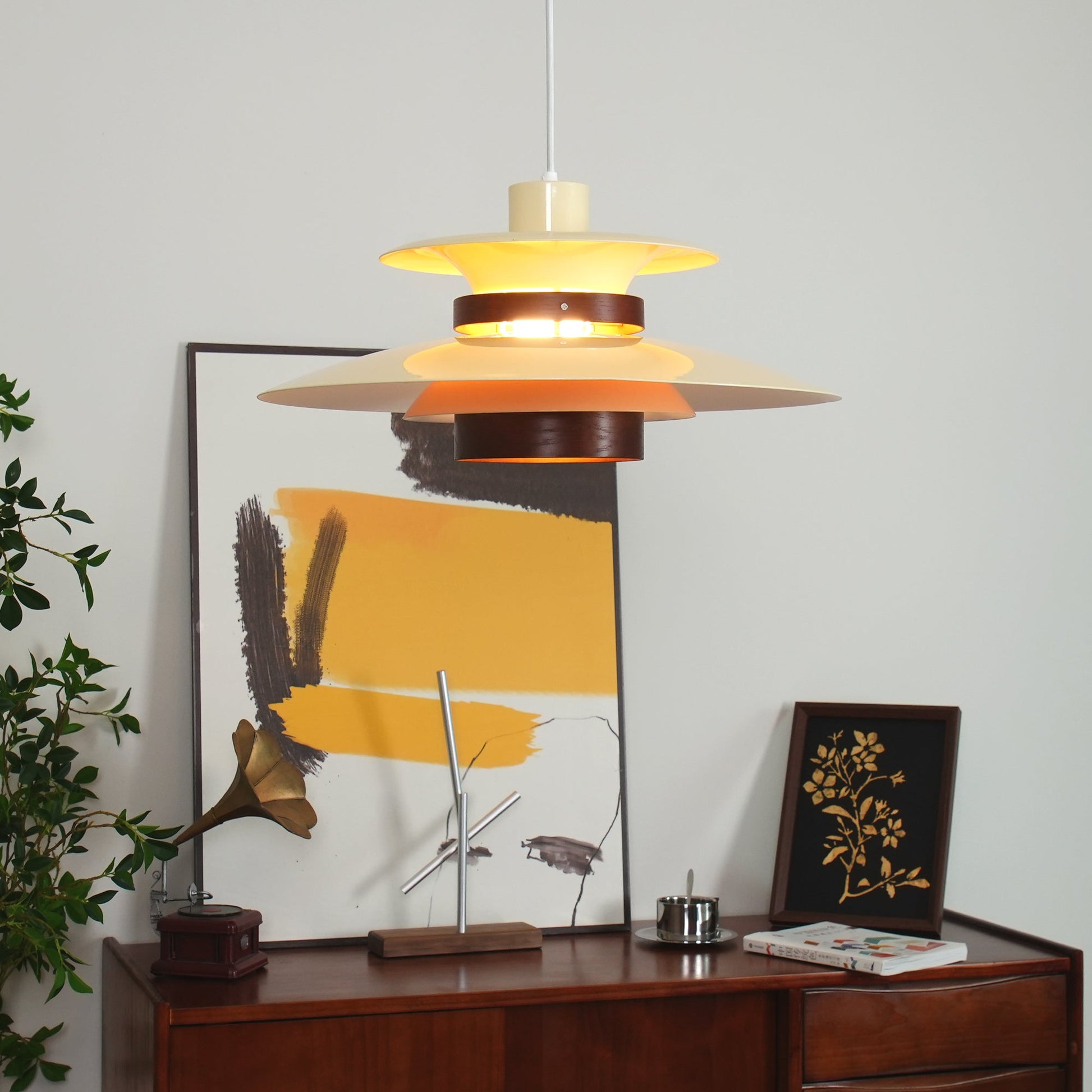 Modern Globe Pendant Light | Layered Design for Kitchen Pendant Lighting 5
