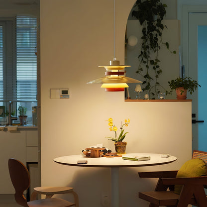 Modern Globe Pendant Light | Layered Design for Kitchen Pendant Lighting 7