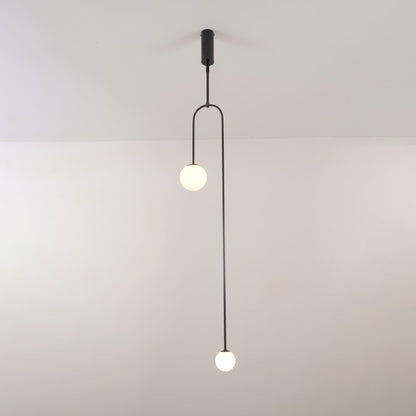 Modern Gold Chandelier | Elegant Minimalist Design with Warm LED Lighting 15