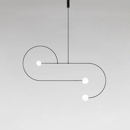 Modern Gold Chandelier | Elegant Minimalist Design with Warm LED Lighting 17
