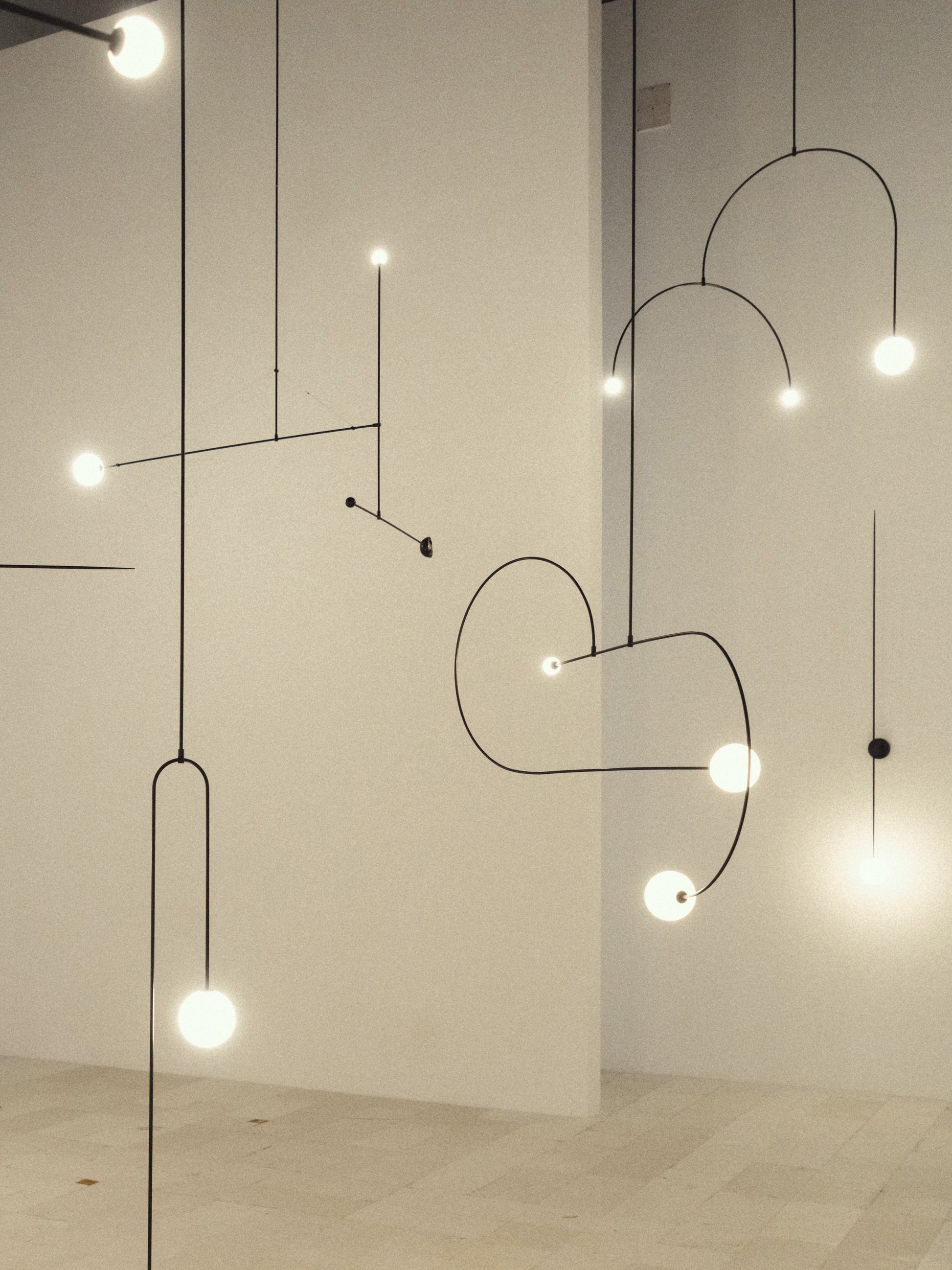 Modern Gold Chandelier | Elegant Minimalist Design with Warm LED Lighting 7
