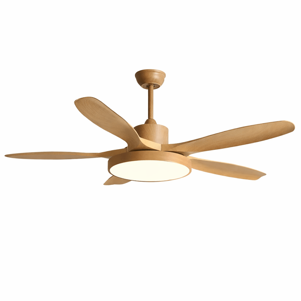 Modern Industrial 52 Ceiling Fan with Integrated LED Lighting 3