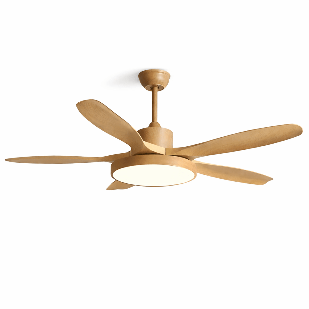 Modern Industrial 52 Ceiling Fan with Integrated LED Lighting 4