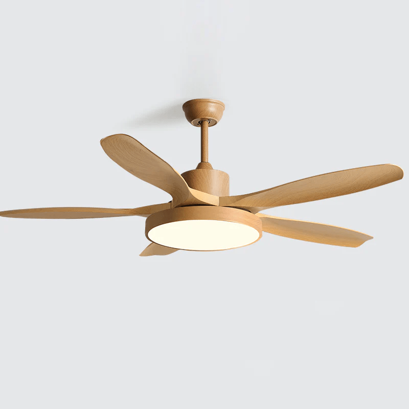 Modern Industrial 52 Ceiling Fan with Integrated LED Lighting 5