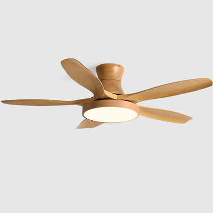 Modern Industrial 52 Ceiling Fan with Integrated LED Lighting 6