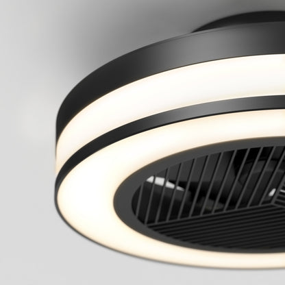 Modern LED Ceiling Fan | 19.4 in. with Remote Control & Adjustable Light 4
