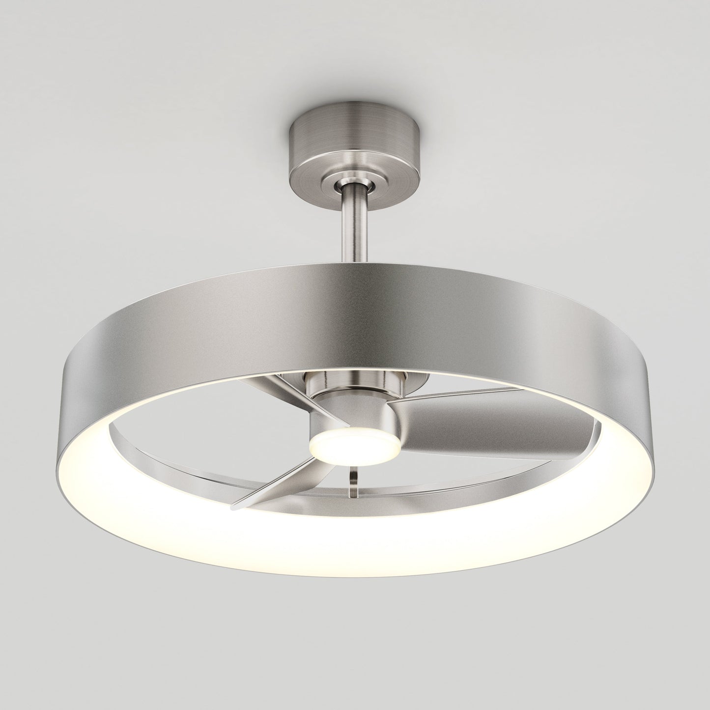 Modern LED Ceiling Fan | 23-Inch Flush Mount with Lights & Remote Control 10
