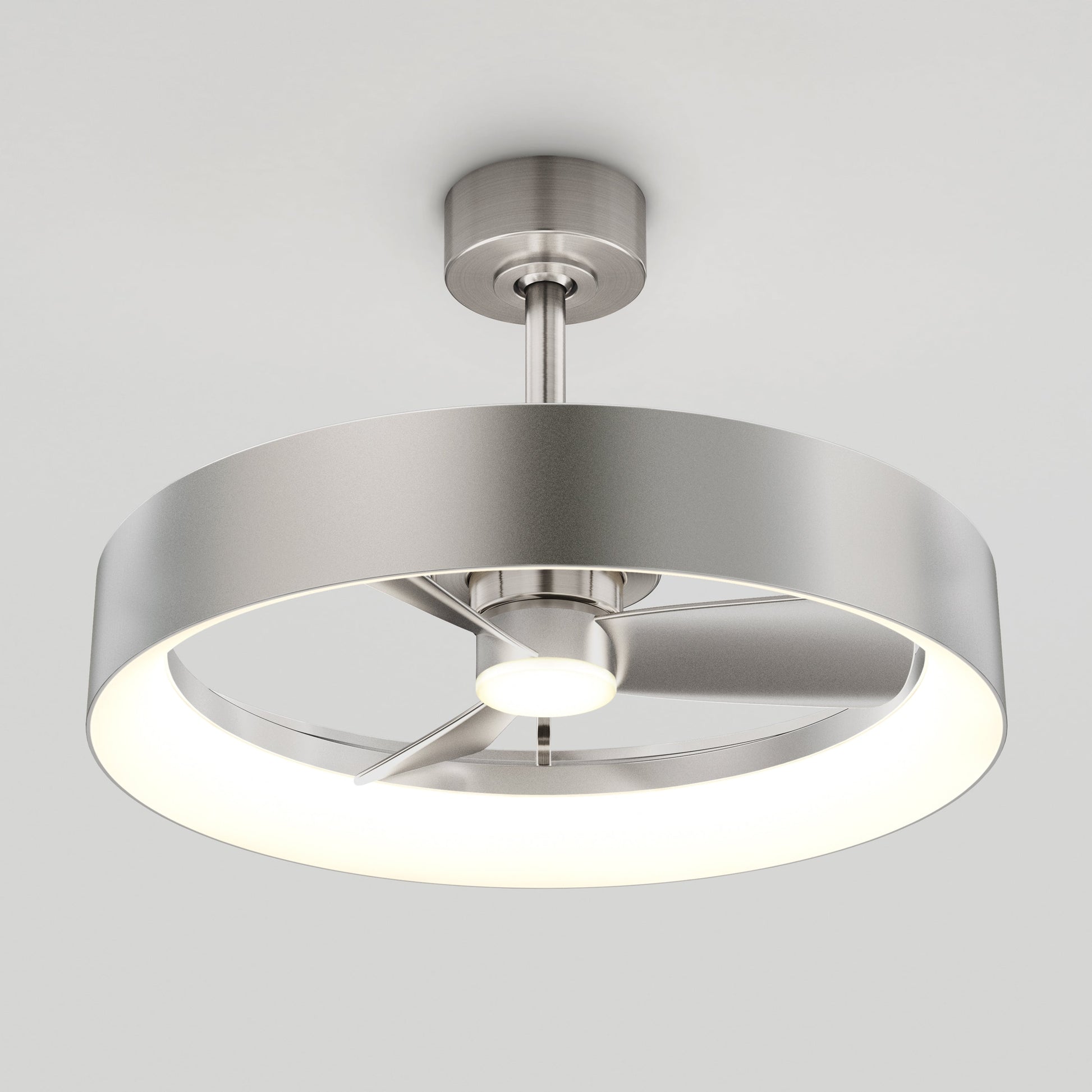Modern LED Ceiling Fan | 23-Inch Flush Mount with Lights & Remote Control 10
