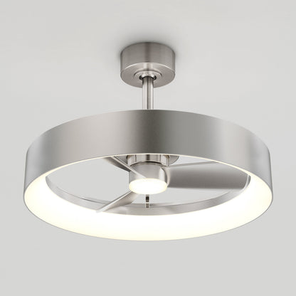 Modern LED Ceiling Fan | 23-Inch Flush Mount with Lights & Remote Control 10