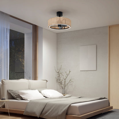 Modern LED Ceiling Fan | 24-Inch with Remote Control & 3 Speed Settings 1