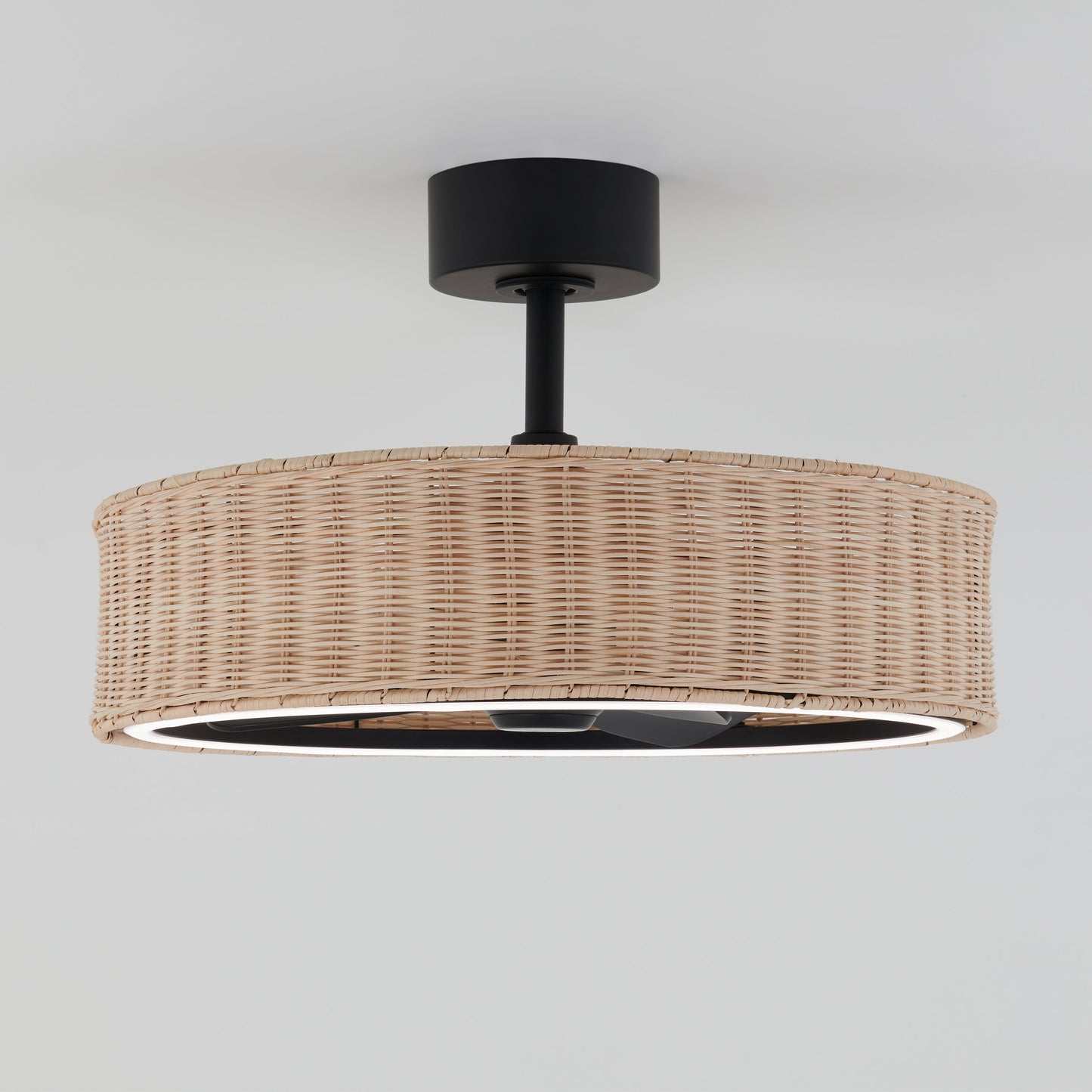 Modern LED Ceiling Fan | 24-Inch with Remote Control & 3 Speed Settings 2