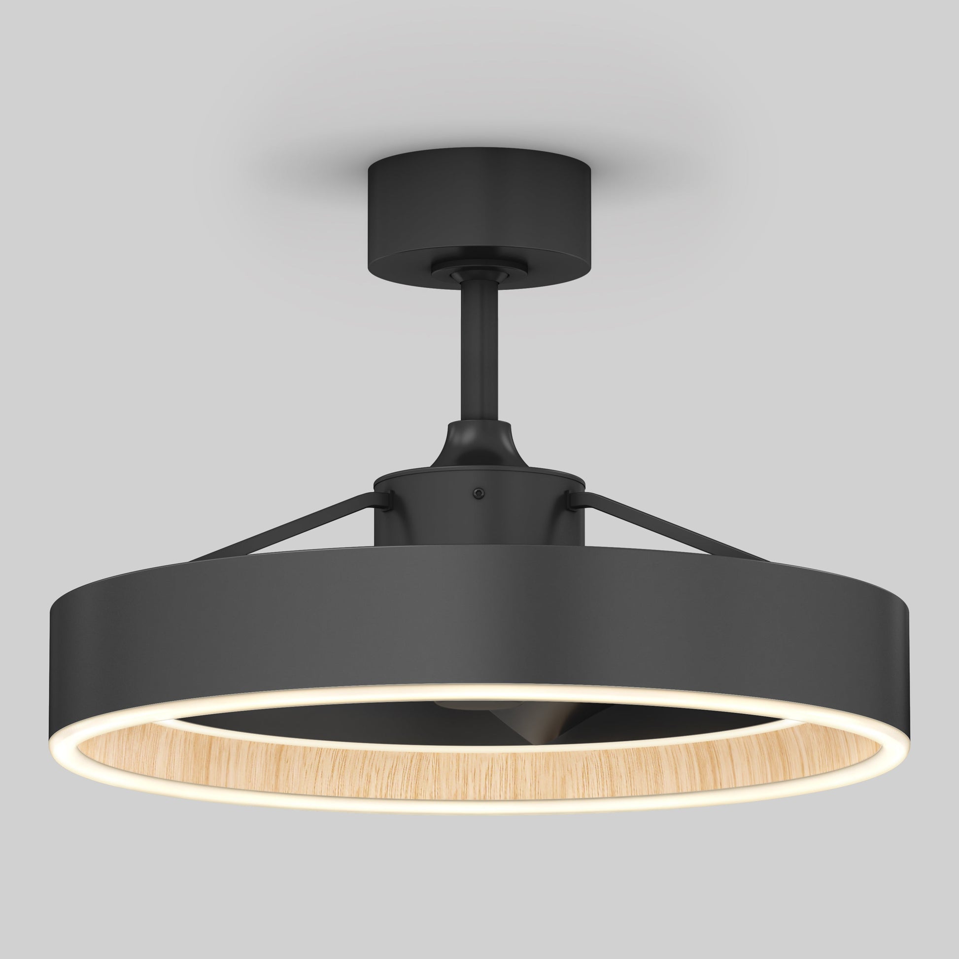 Modern LED Ceiling Fan | 24-Inch with Remote Control & 3 Speed Settings 2