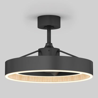 Modern LED Ceiling Fan | 24-Inch with Remote Control & 3 Speed Settings 2
