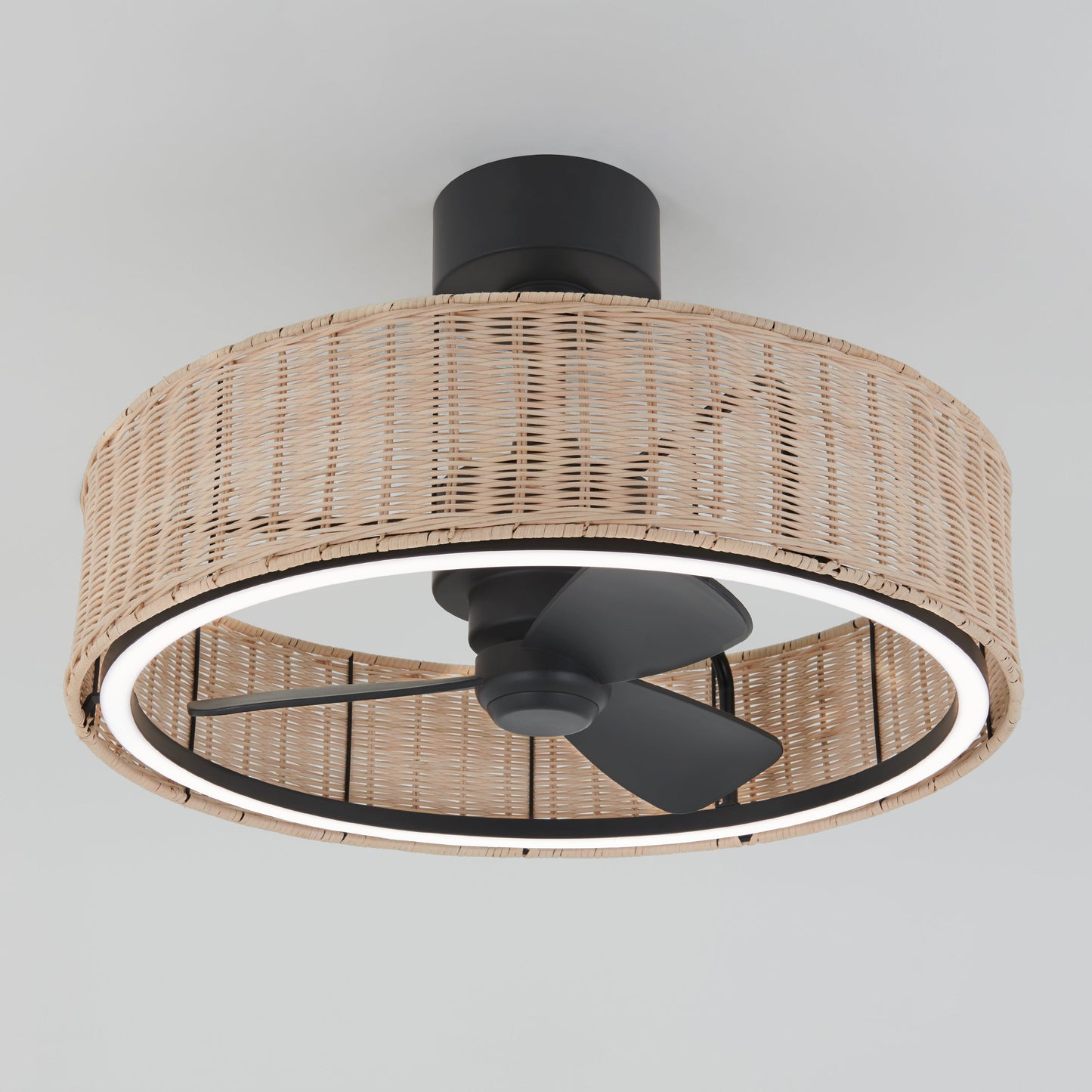 Modern LED Ceiling Fan | 24-Inch with Remote Control & 3 Speed Settings 3