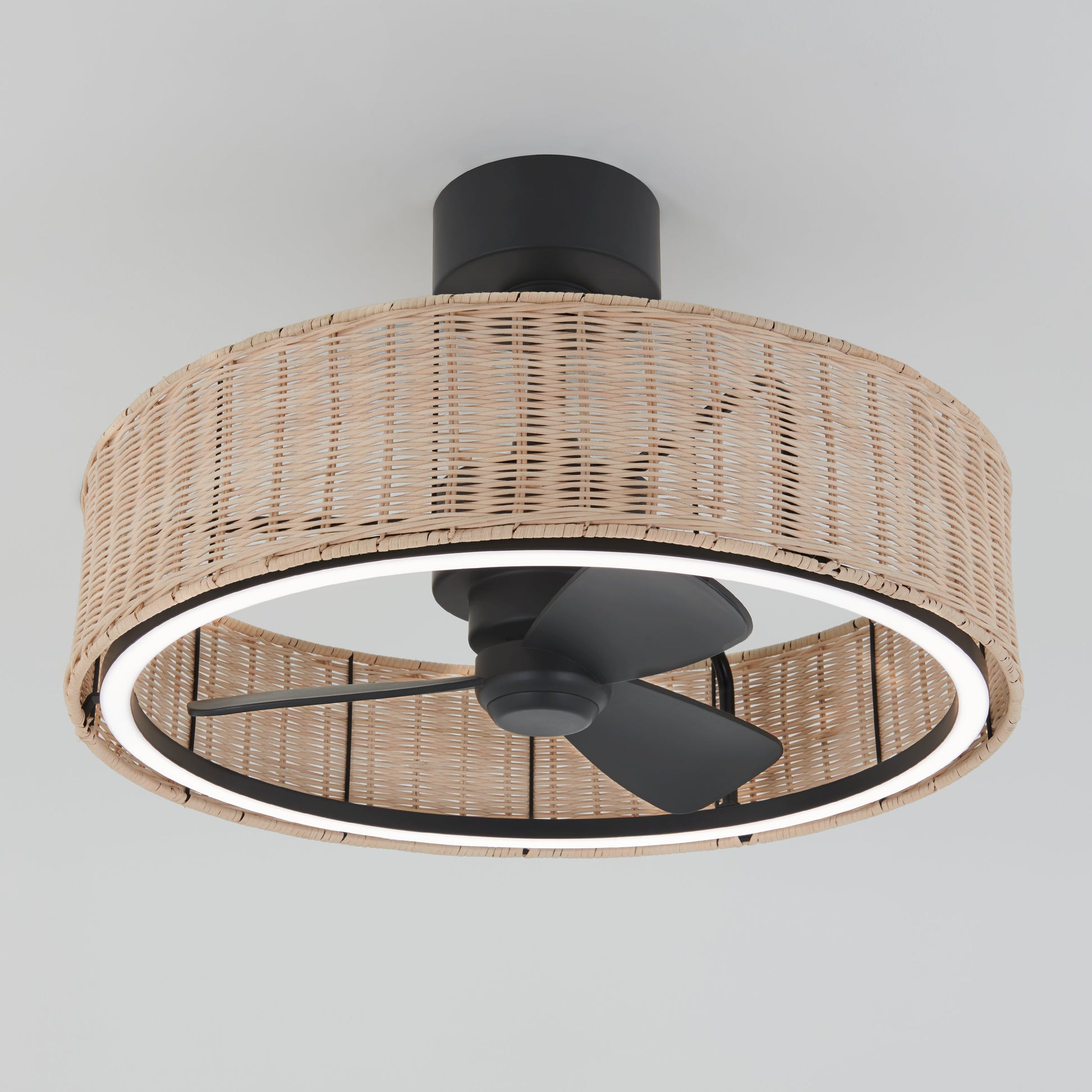Modern LED Ceiling Fan | 24-Inch with Remote Control & 3 Speed Settings 3