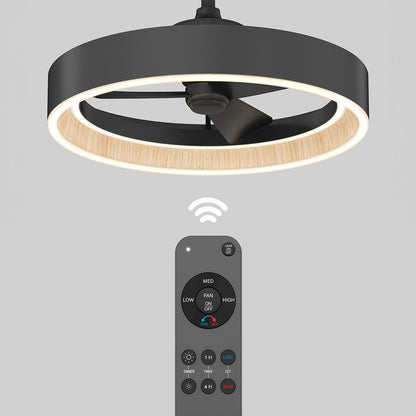 Modern LED Ceiling Fan | 24-Inch with Remote Control & 3 Speed Settings 5