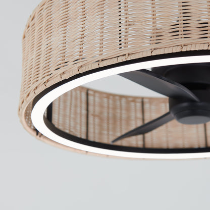 Modern LED Ceiling Fan | 24-Inch with Remote Control & 3 Speed Settings 6