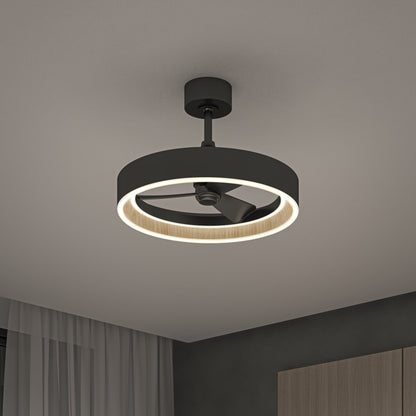 Modern LED Ceiling Fan | 24-Inch with Remote Control & 3 Speed Settings 7