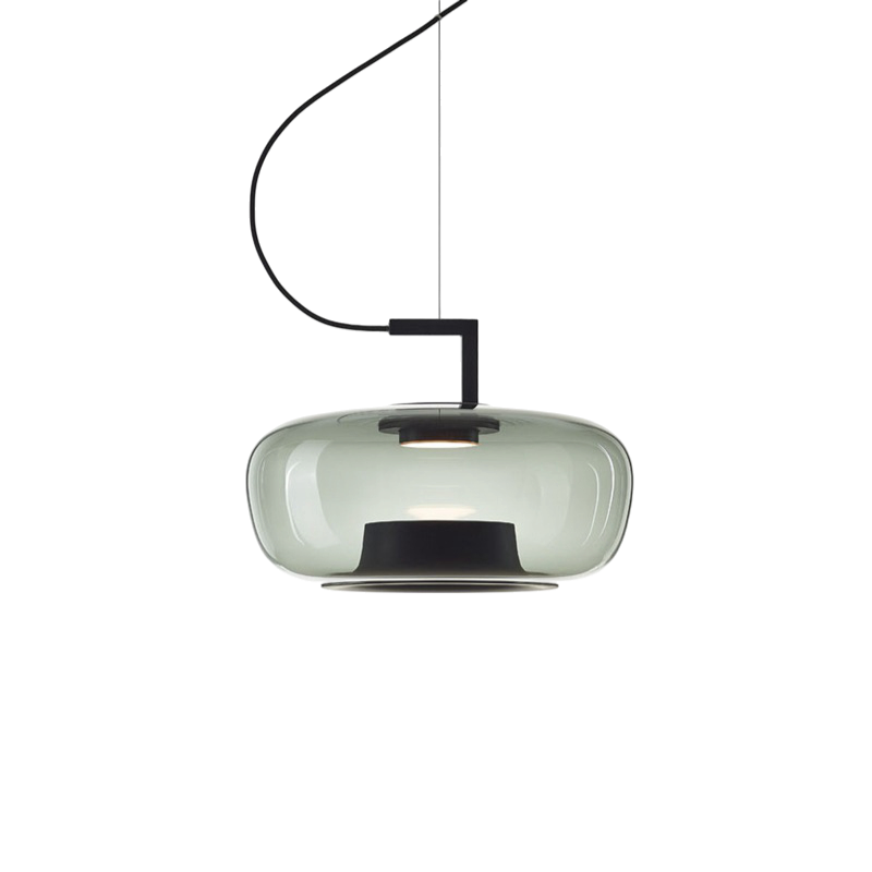 Modern Minimalist Glass Pendant Light | Elegant Iron Design 10