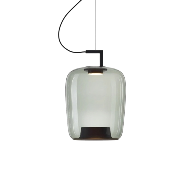 Modern Minimalist Glass Pendant Light | Elegant Iron Design 11