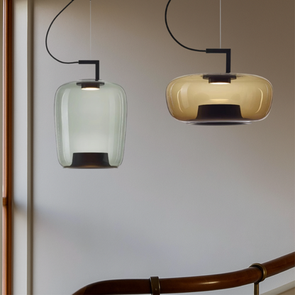 Modern Minimalist Glass Pendant Light | Elegant Iron Design 2