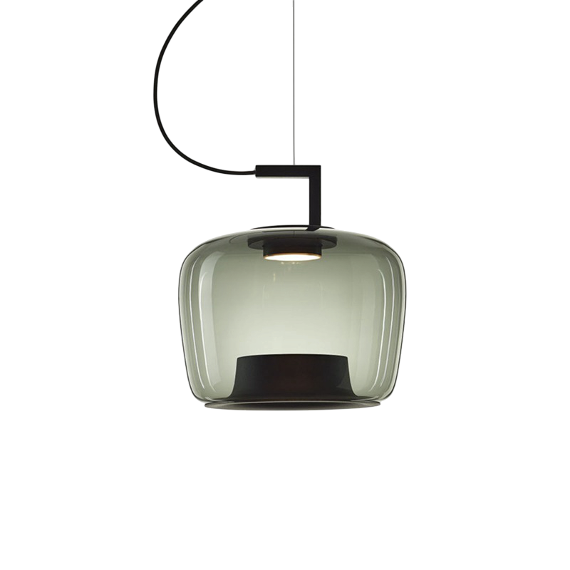 Modern Minimalist Glass Pendant Light | Elegant Iron Design 5