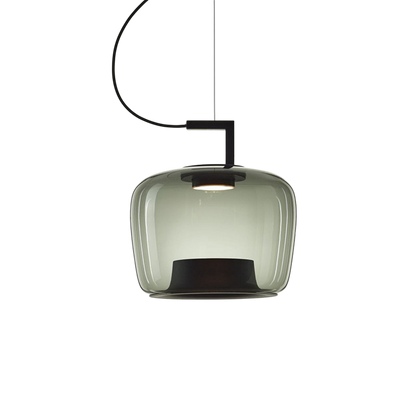 Modern Minimalist Glass Pendant Light | Elegant Iron Design 5