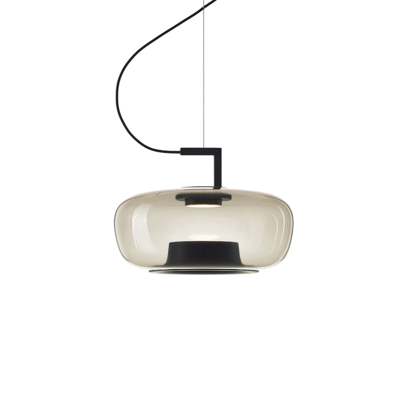Modern Minimalist Glass Pendant Light | Elegant Iron Design 8