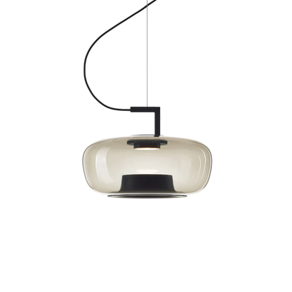 Modern Minimalist Glass Pendant Light | Elegant Iron Design 8