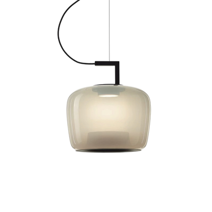Modern Minimalist Glass Pendant Light | Elegant Iron Design 9