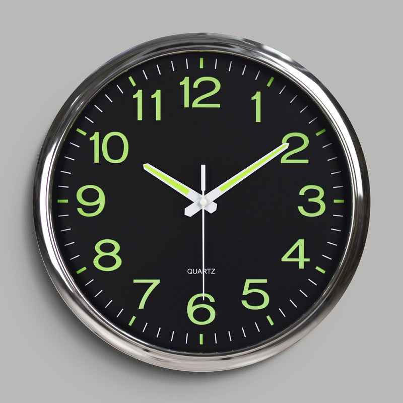 Modern Wall Clock | Backlit Silent Design for Elegant Home Decor 0