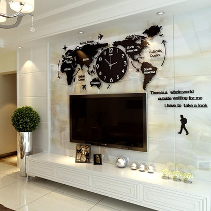 Modern Wall Clock | DIY Acrylic 3D Design for Stylish Home Décor 1