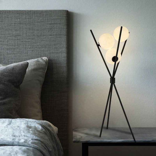 Moon-Inspired Floor/Table Lamp | Elegant LED Lighting for Modern Interiors 0