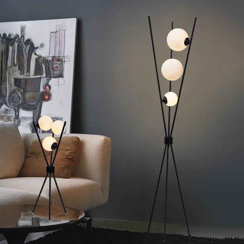 Moon-Inspired Floor/Table Lamp | Elegant LED Lighting for Modern Interiors 5