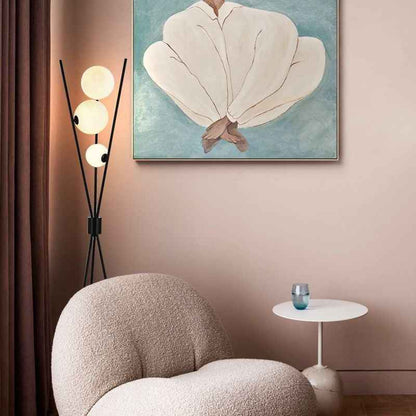 Moon-Inspired Floor/Table Lamp | Elegant LED Lighting for Modern Interiors 6