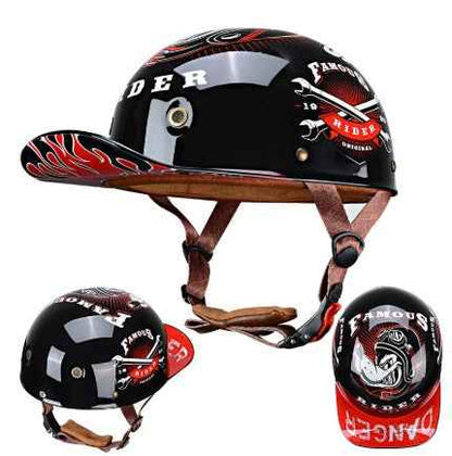 Motorcycle Helmet | DOT & ECE Certified with Lightweight ABS Shell 0