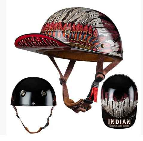 Motorcycle Helmet | DOT & ECE Certified with Lightweight ABS Shell 1