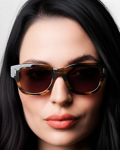 Lunettes de soleil Monaco Viola en acétate