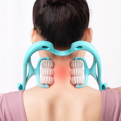 Neck and Calves Massage Roller | Ergonomic Design for Targeted Relief 2