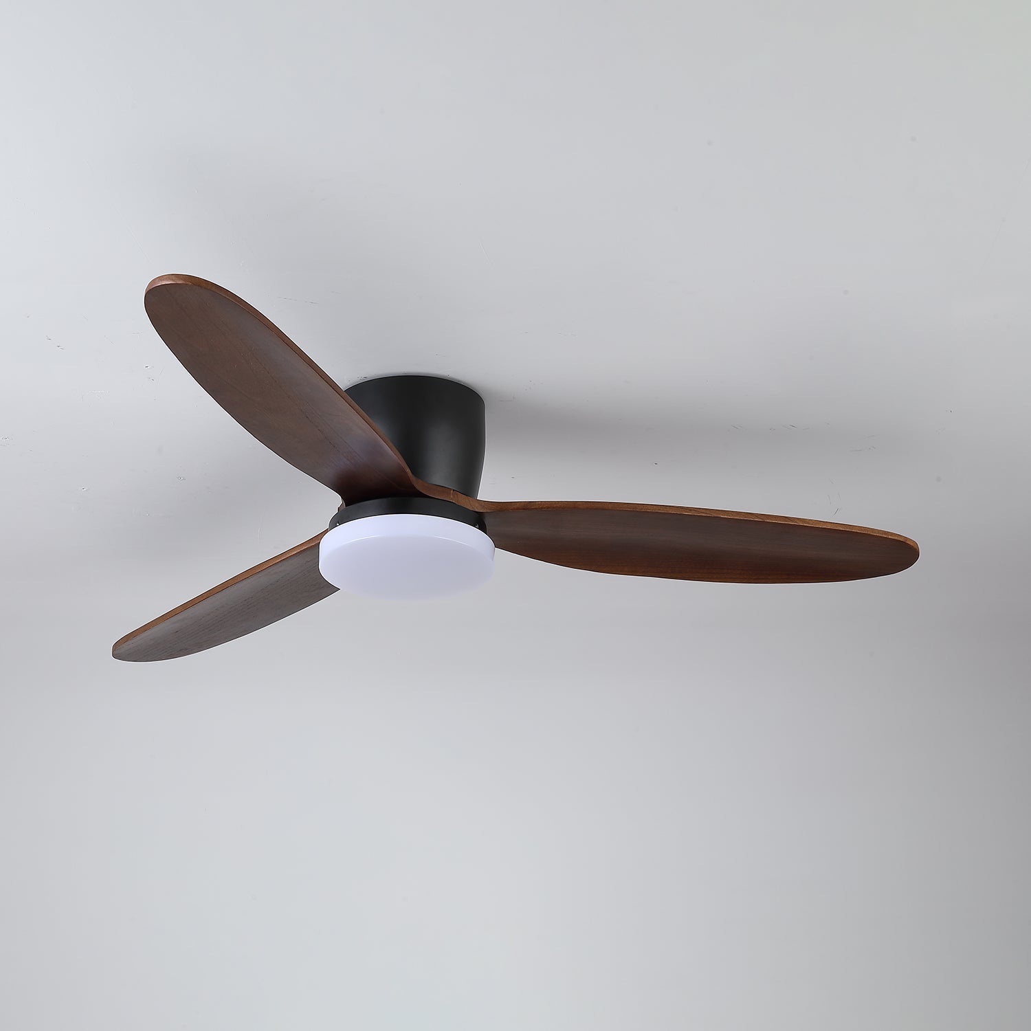 Nocturnus | Elegant Ceiling Fan Light with Ambient LED and Wooden Blades 7