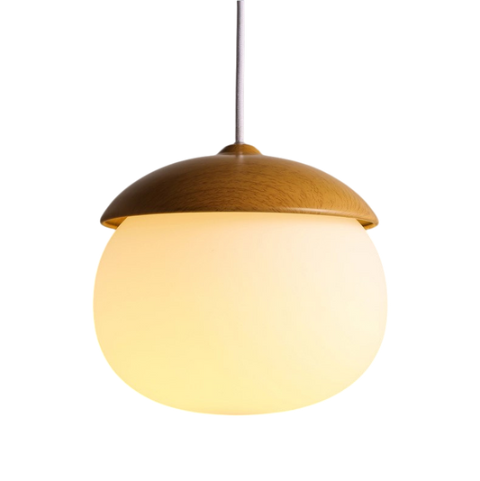 Nordic Wooden Pendant Lamp | Modern Minimalist Design for Dining 0